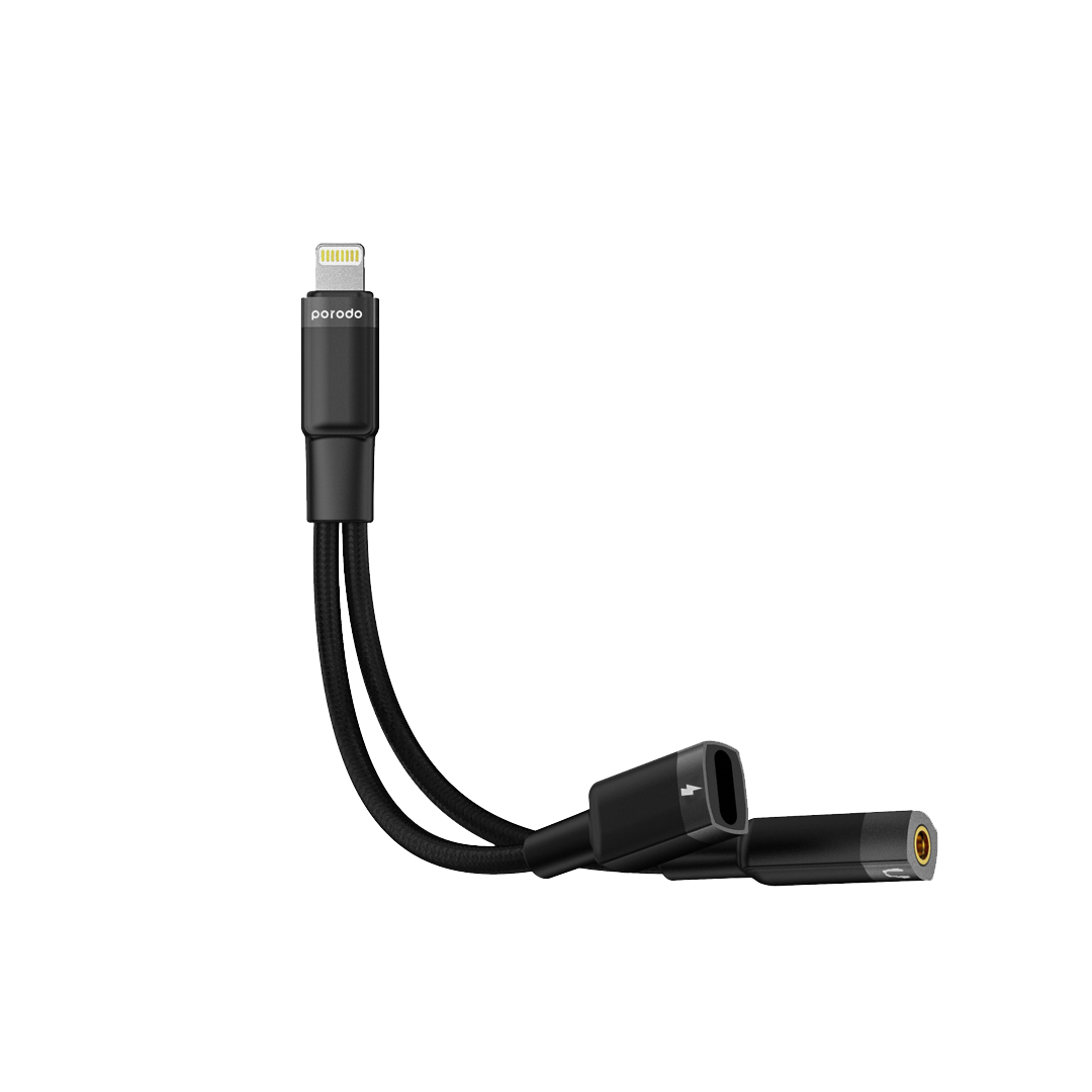 PORODO-LIGHTNING AUDIO &CHARGEADAPTR
