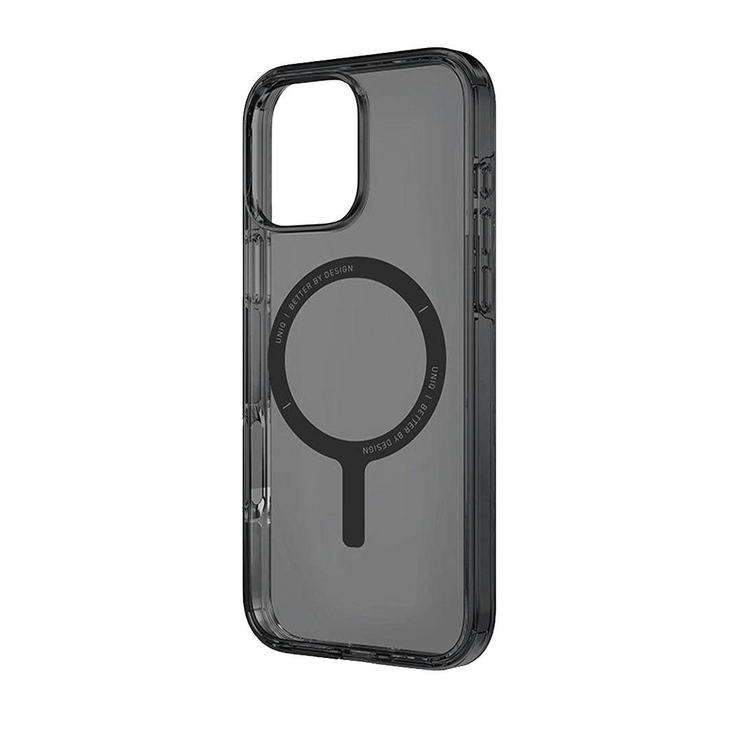 يونيك - باك كفر كليرو شفاف اسود ماجسيف 16 برو ماكس