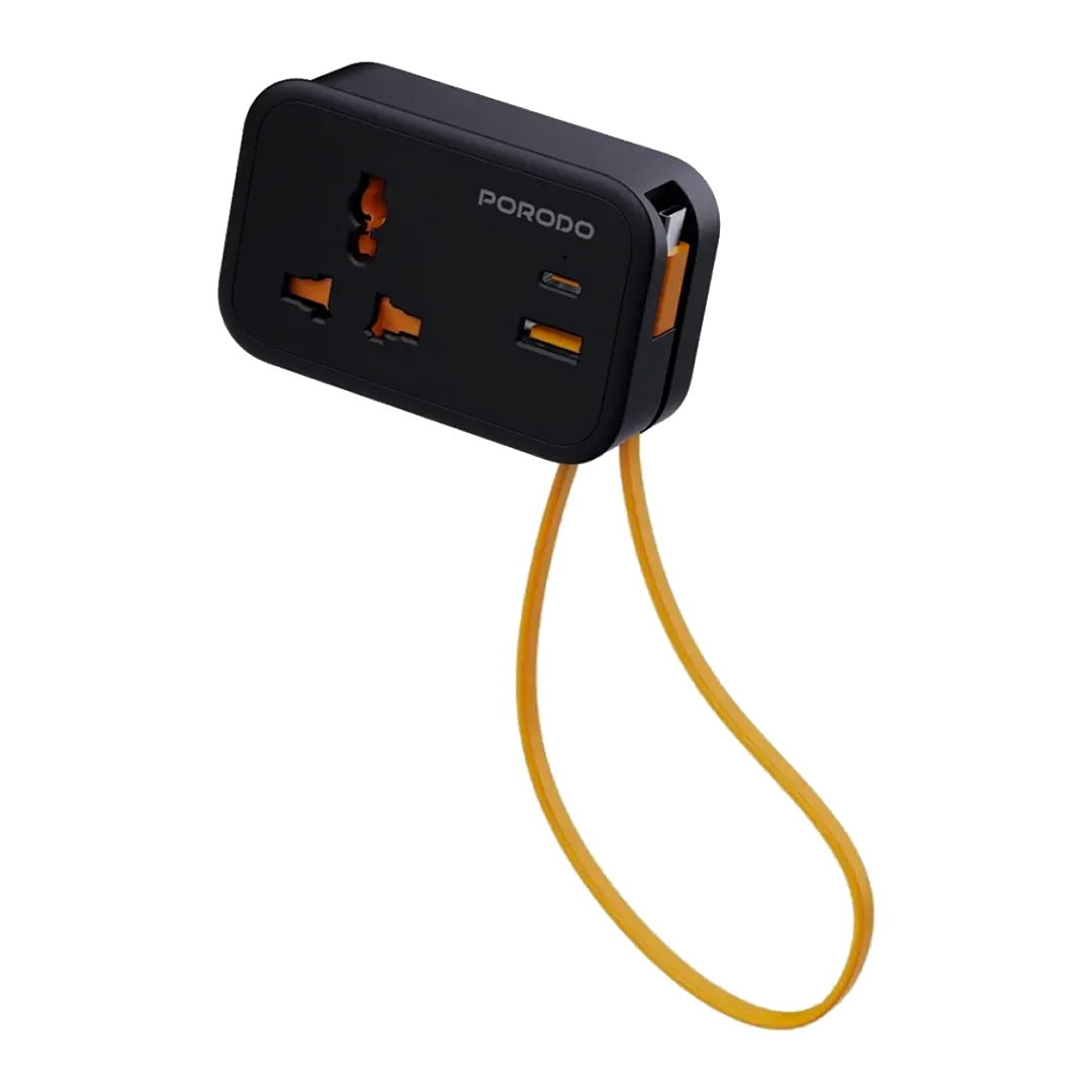 PORODO – Universal Wall Socket 20W with 30cm Cable