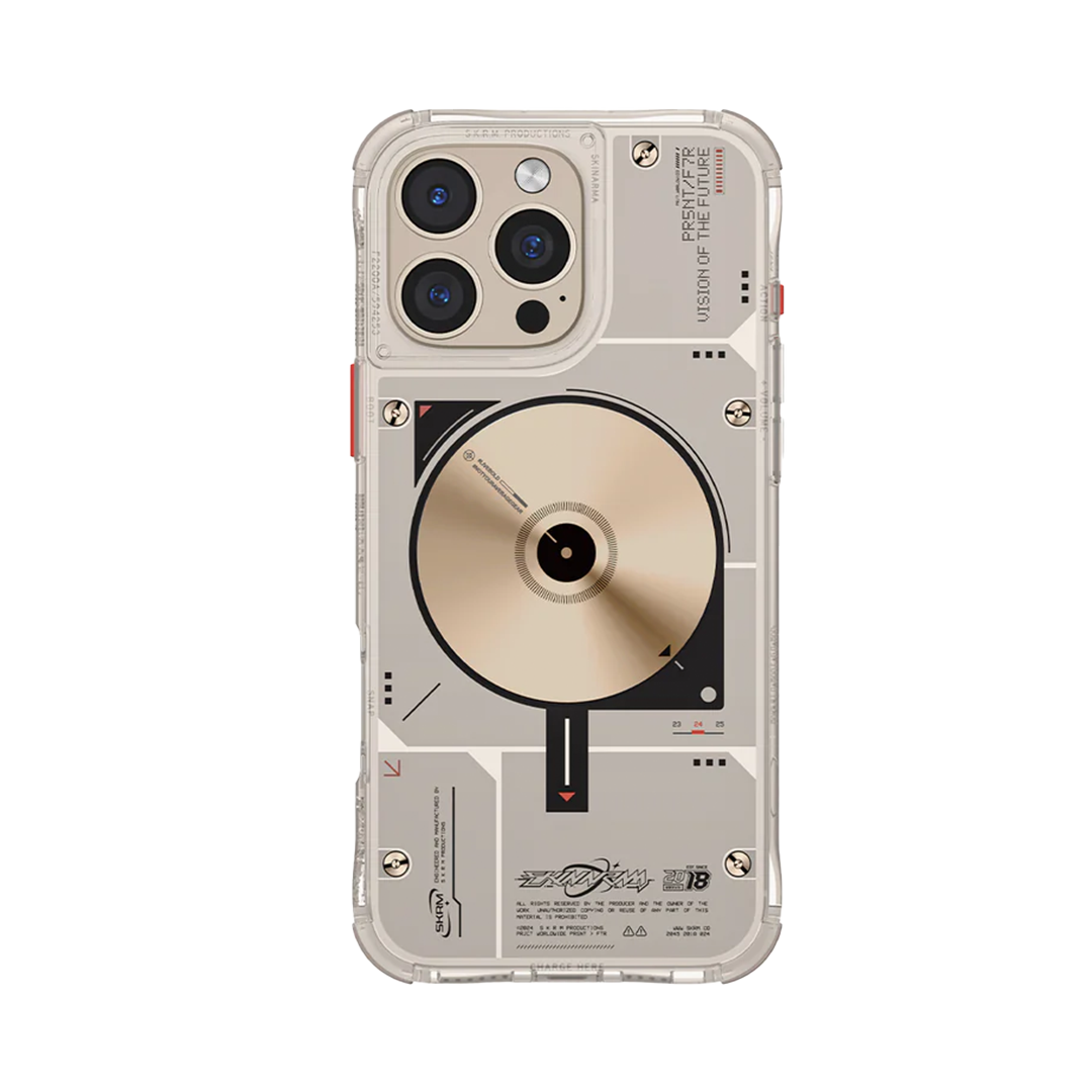 SKINARMA-BACK COVER NOVA CLEAR MAGSAFE 16 PRO