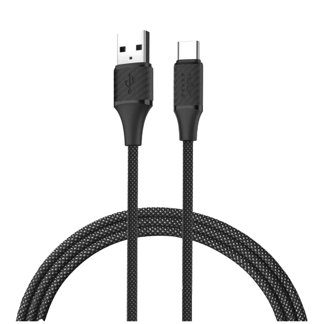 BRAVE- DATA CABLE USB TO TYBE-C 1M BDC-49