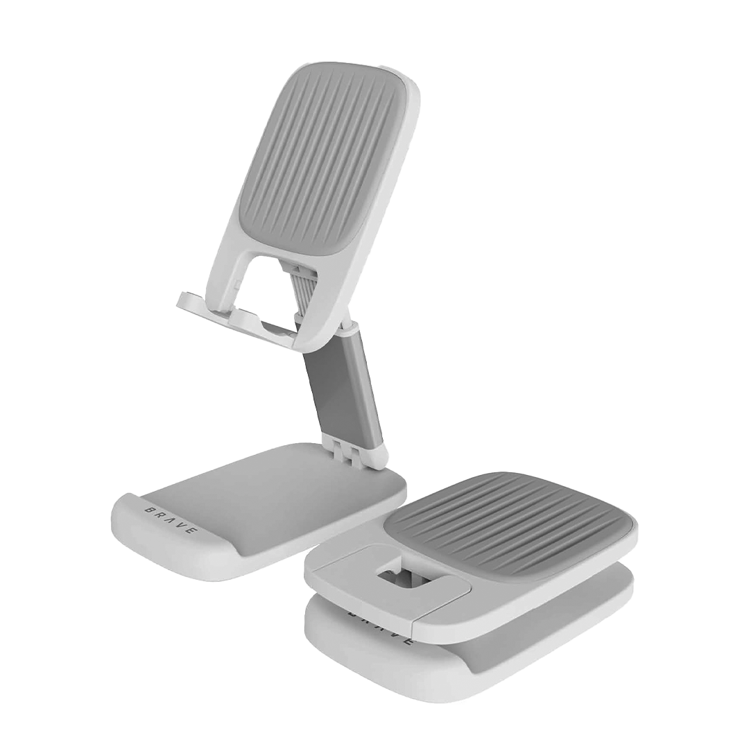 بريف- ستاند مكتبي لجوال ابيض BCS-1