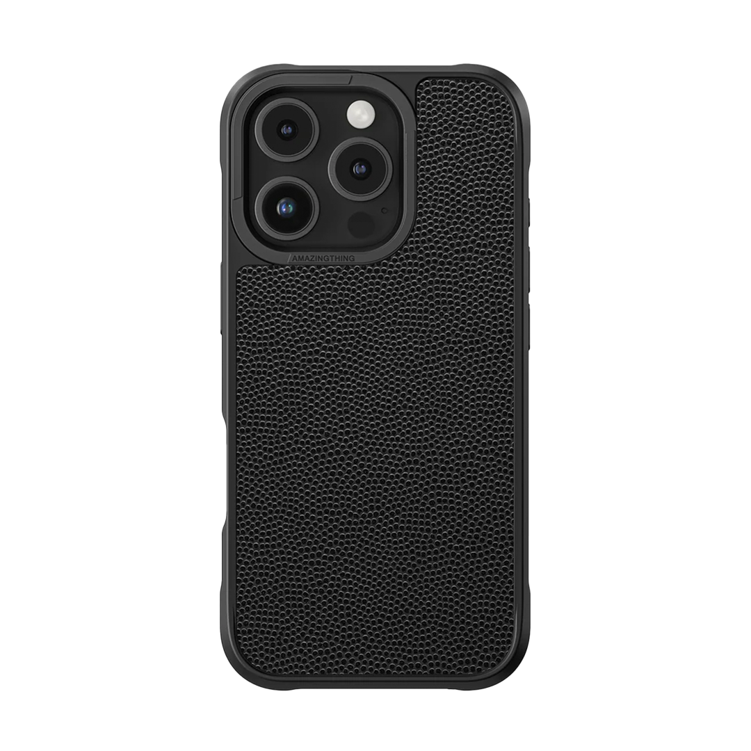 AMAZING THING – Glamour Case for 16 Pro Max Black