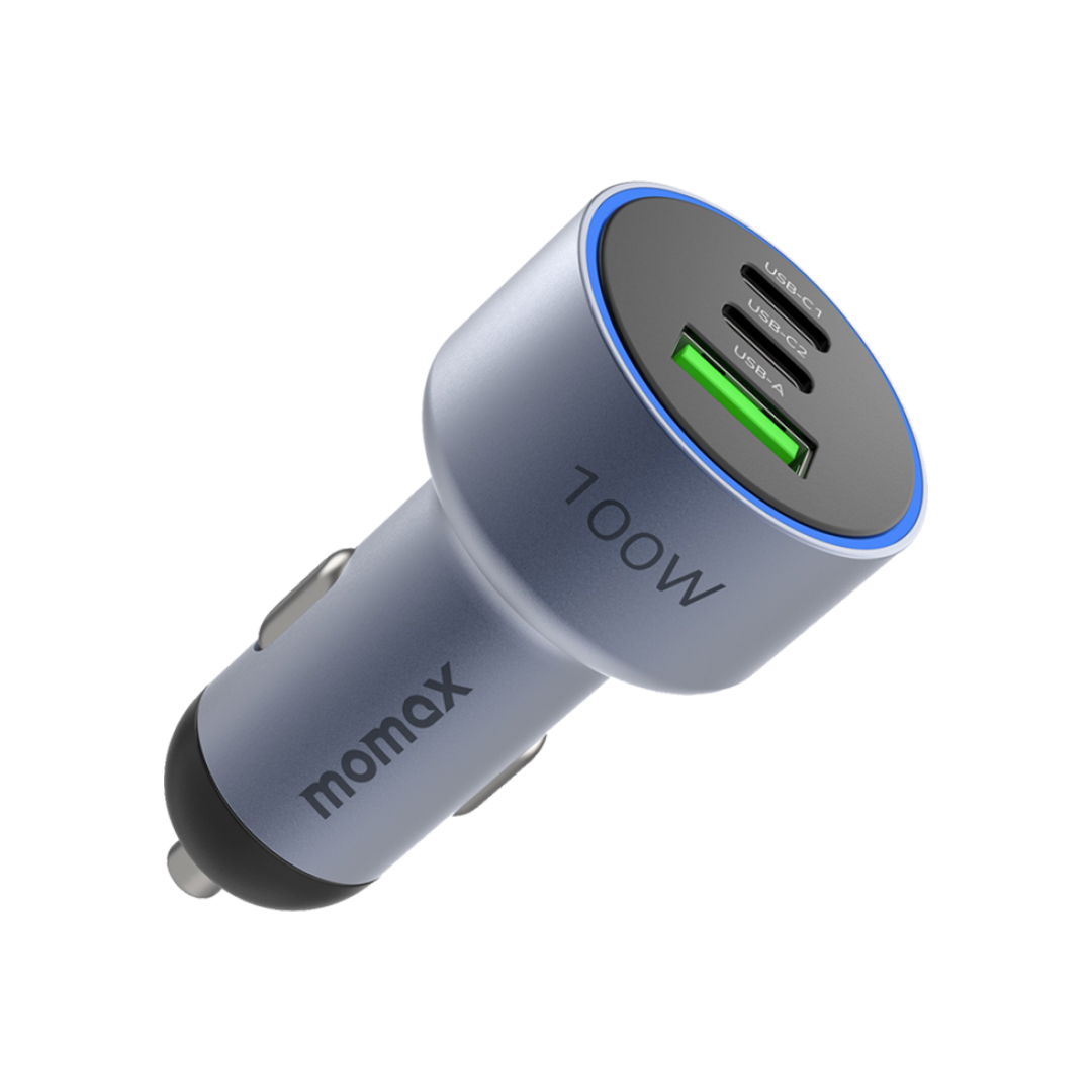 MOMAX – Move Car Charger 100W 2USB-C