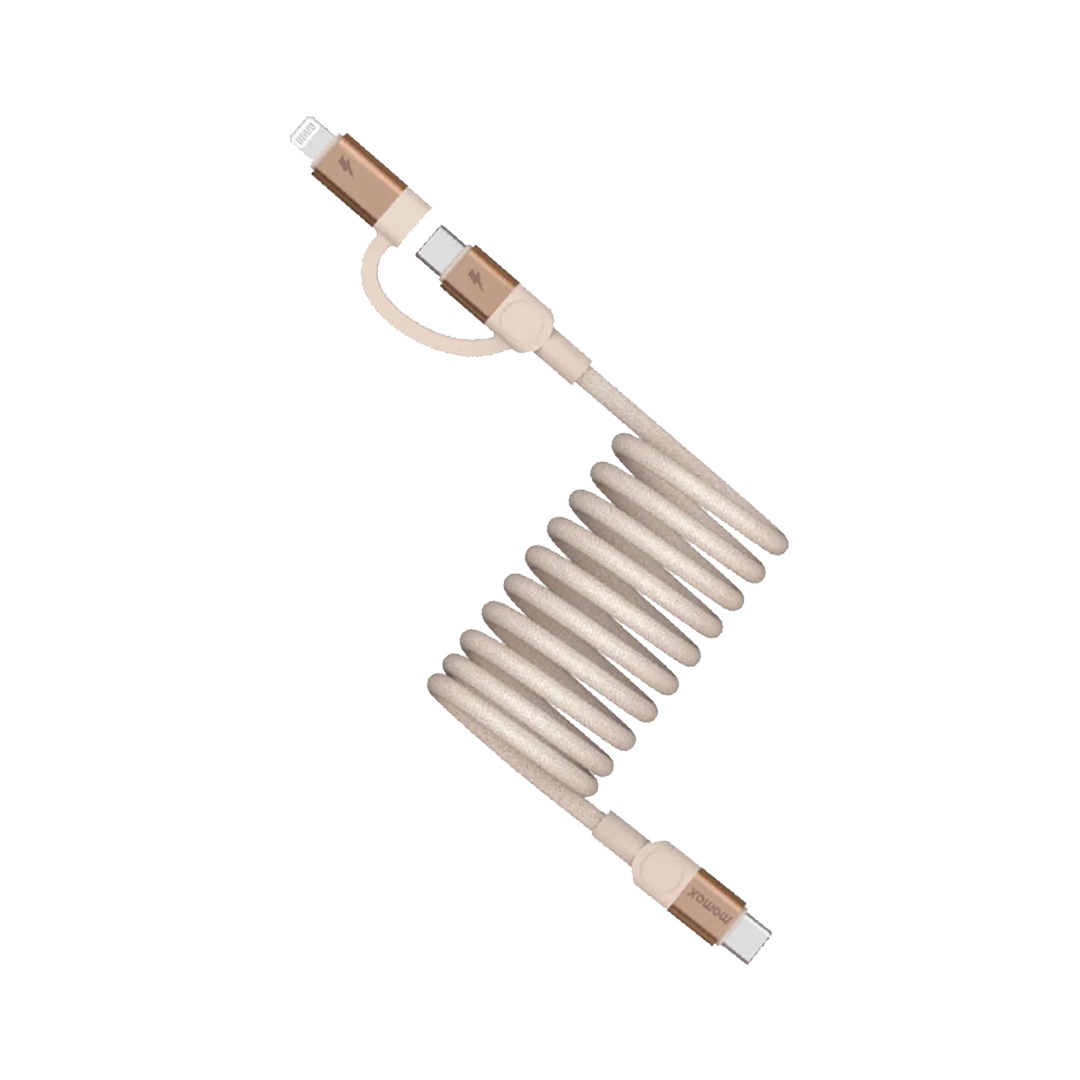 موماكس- كيبل 60 واط مغناطيس تايب سي & لايتينغ 2 متر