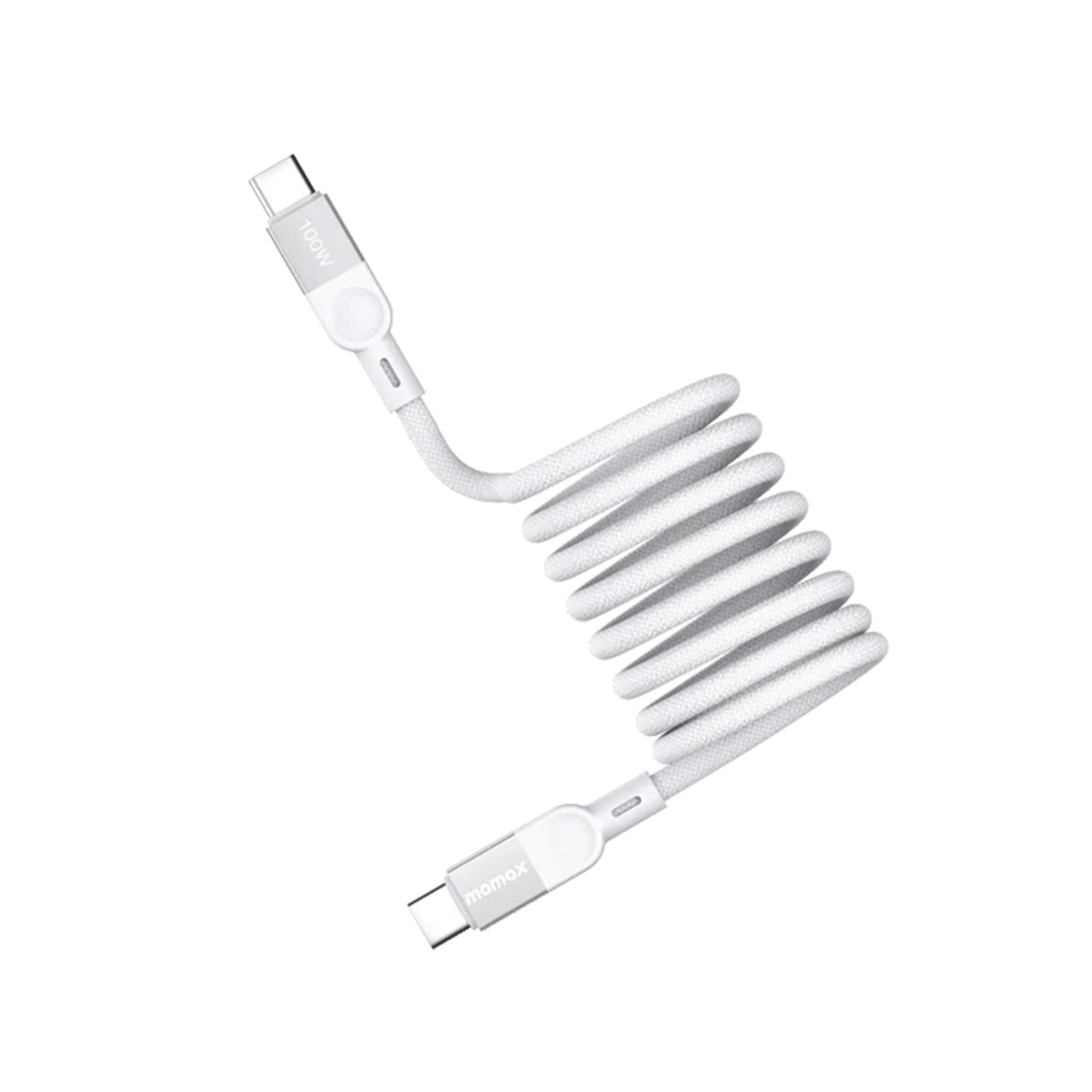 MOMAX - CABLE 100W USB-C TO USB-C MAGNETIC 2M