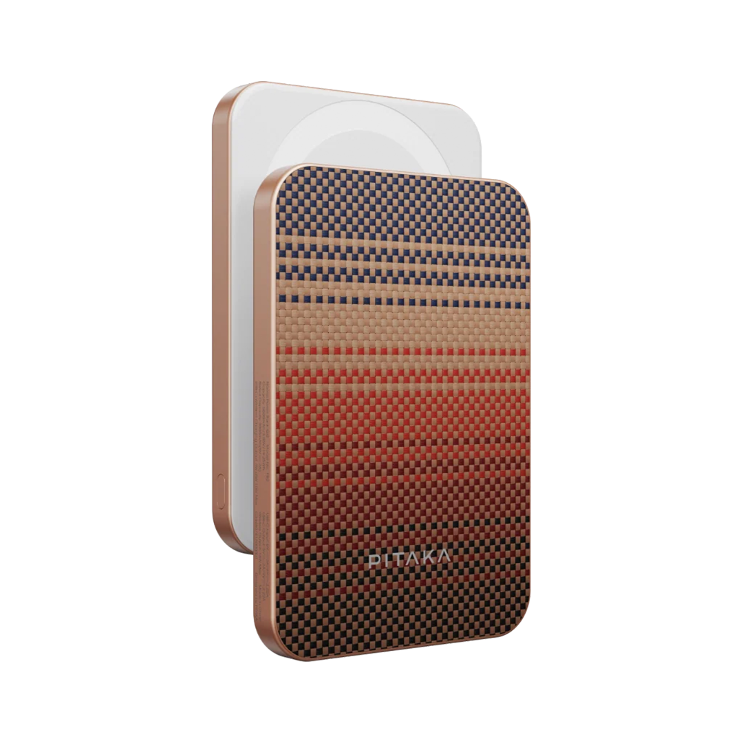 PITAKA – Aramid Fiber Power Bank 5000mAh with MagSafe