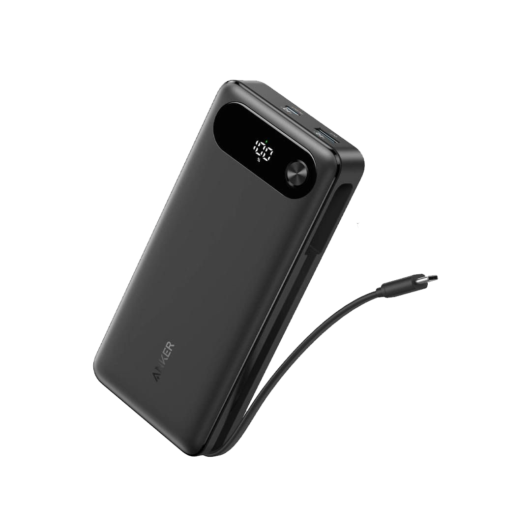 ANKER- POWER BANK 20000mAH 87W BUILT IN CABLE LCD A1383H11