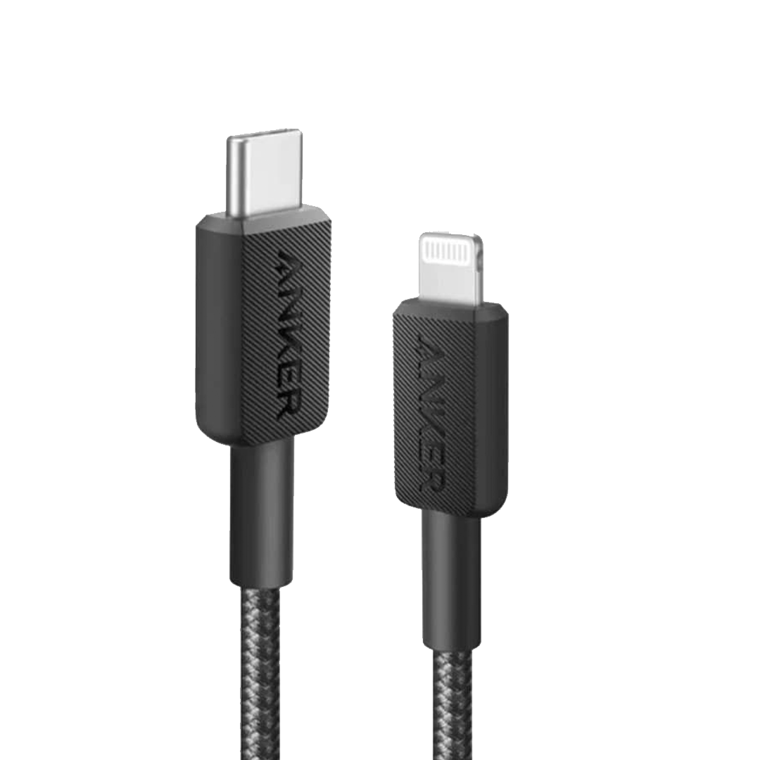 ANKER- CABLE 322 USB-C TO LIGHTNING 3M BLACK