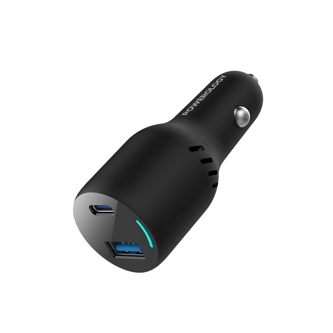 POWEROLOGY- CAR CHARGER WITH CABLE 65W
