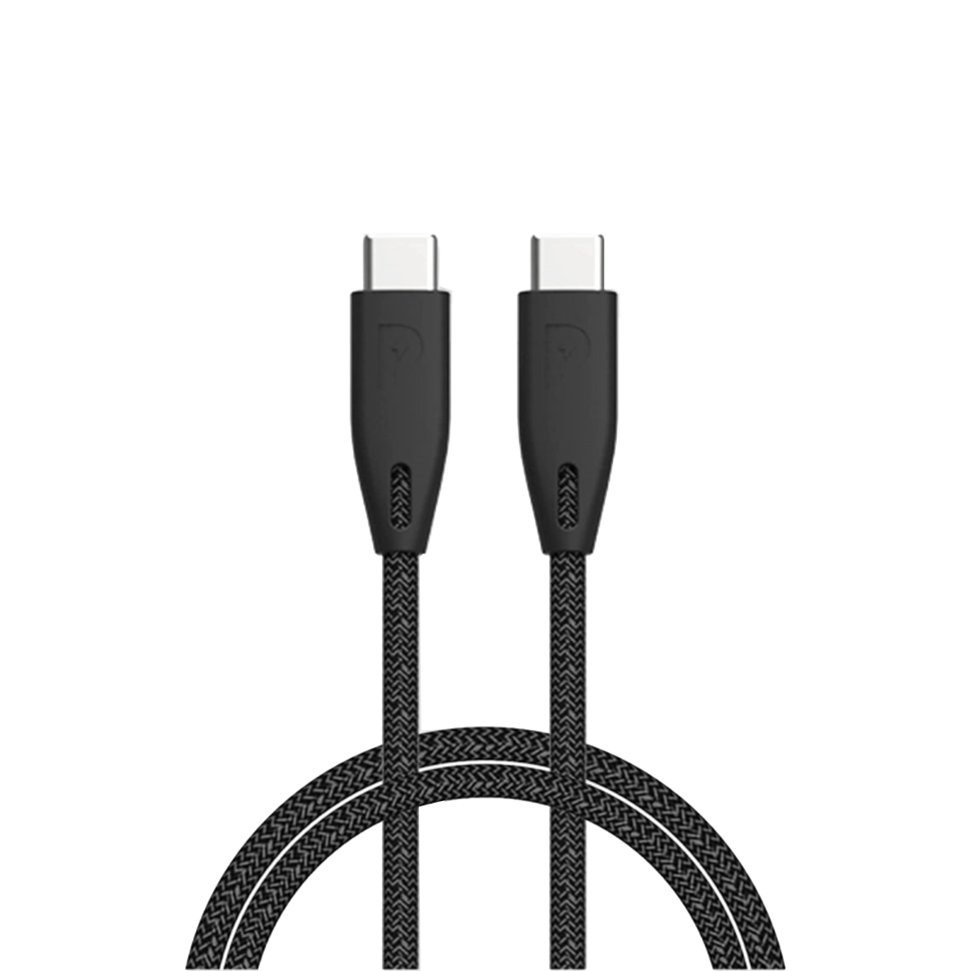 POWEROLOGY-USB-A TO USB-C 2M BLACK