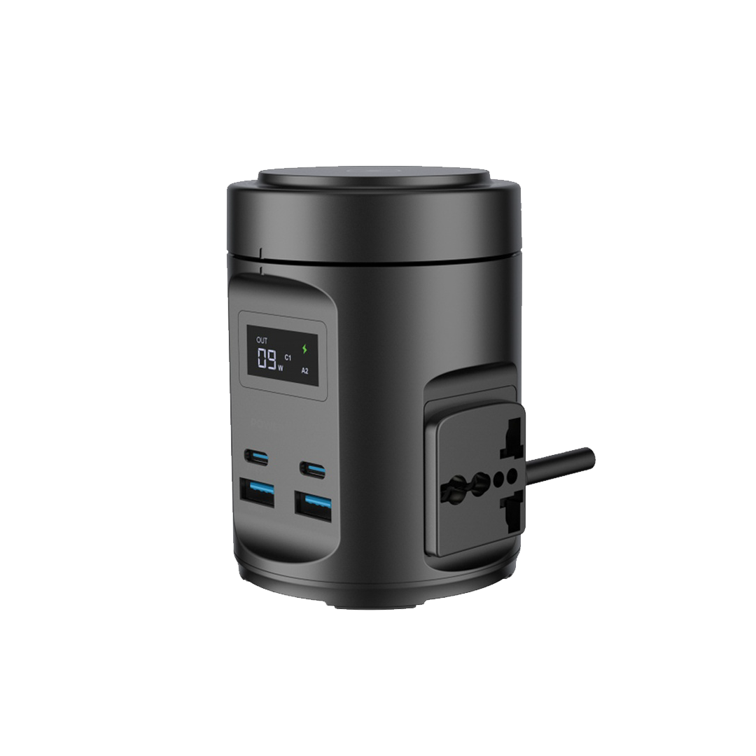 بورلوجي- وصلة كهرباء مع استاند ماجسيف للجوال مع شاشة 65واط