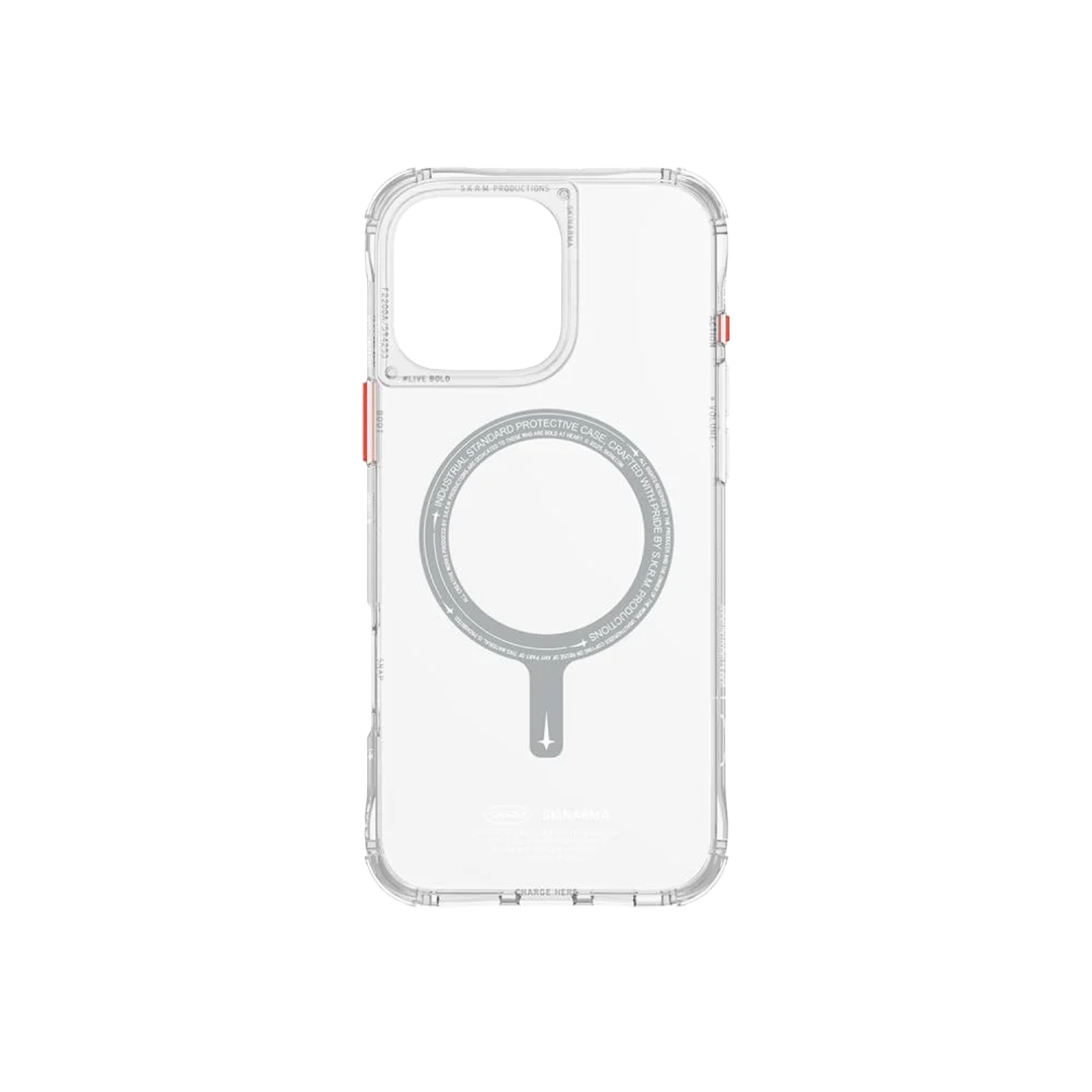 SKINARMA - BACK COVER SAIDO CLEAR MAGSAFE 16 PRO MAX